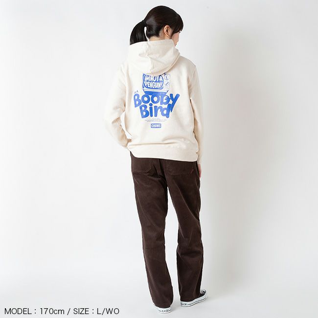 CHUMS チャムス オーバーサイズアイムノットアペンギンP/Oパーカー