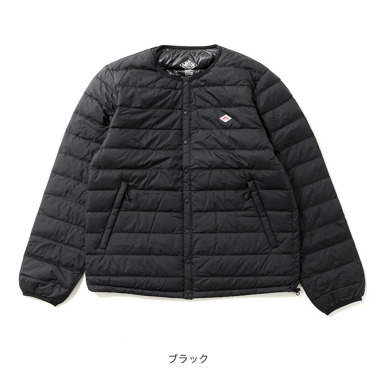 DANTON ダントン インナーダウンクルーネックジャケット メンズ 