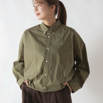 Gymphlex ジムフレックス ショートB.D. シャツ L/S T/Cタイプライター