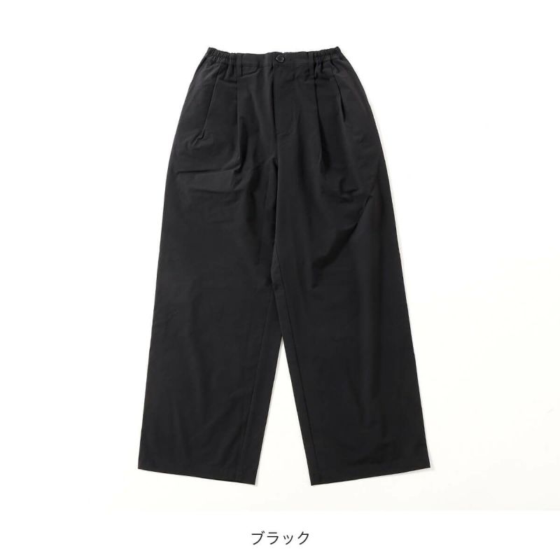 BTSJ LESMILS(レスミルズ) 十字黒青ロングパンツ CONVERSE パンツ 「CONVERSE/コンバース」ツイル パラシュート