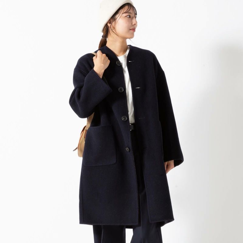 LE GLAZIK ルグラジック リバーシブルカラーレスコート