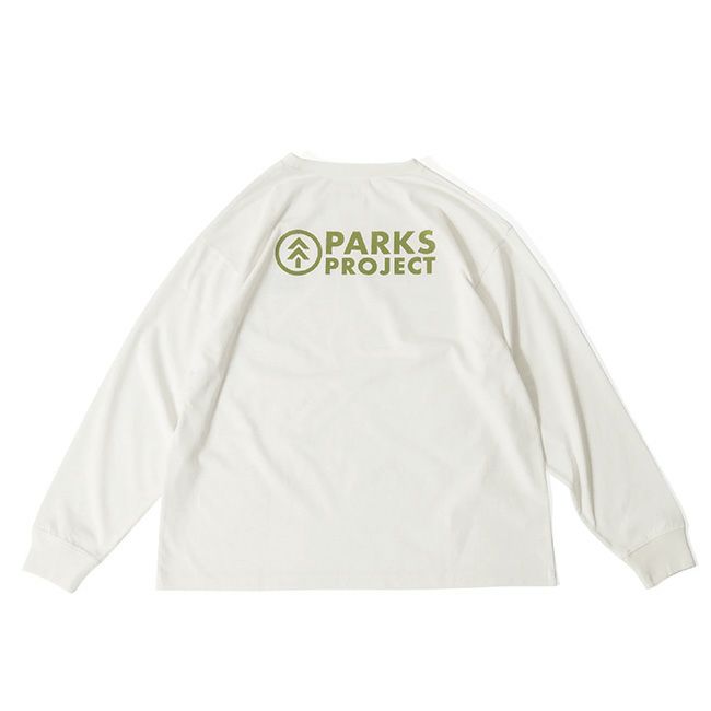 PARKS PROJECT パークスプロジェクト エコリッチスタンダードロゴL/S TEE
