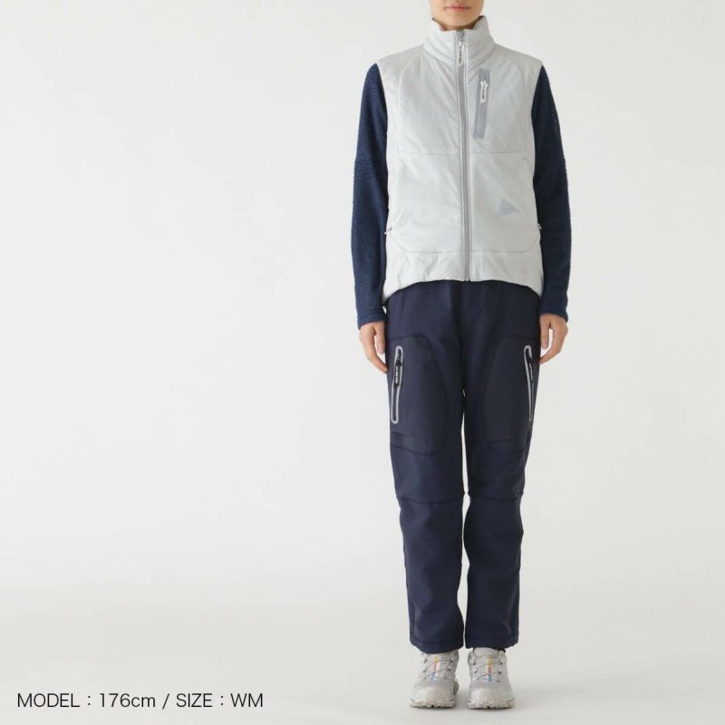 and wander アンドワンダー アルファAIRベスト｜SUNDAY MOUNTAIN