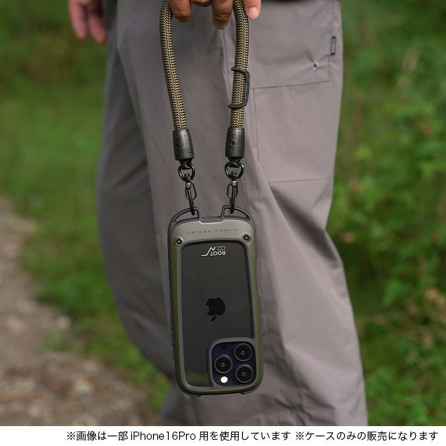 ROOT CO. ルートコー iPhone15Pro用ケースとカラビナセット ROOT CO. ルートコー iPhone15Pro用ケースとカラビナセット