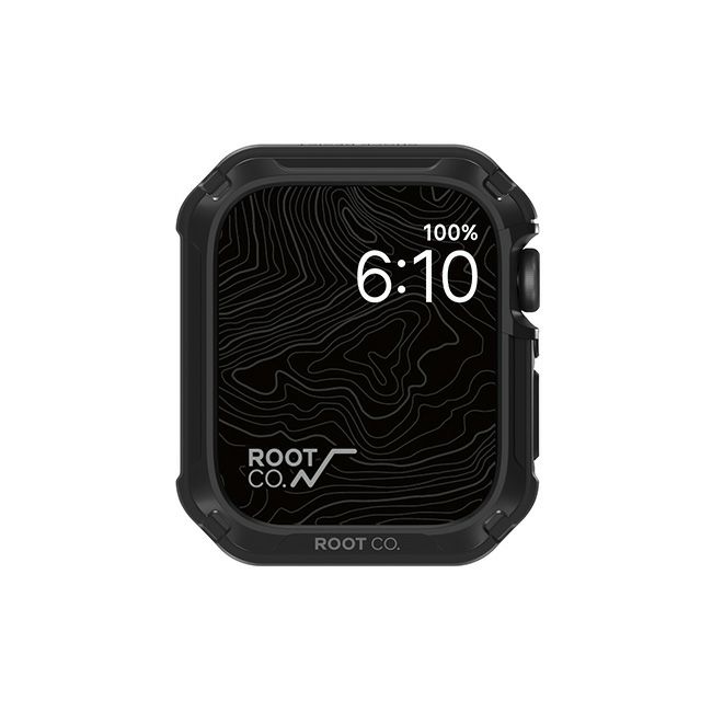ROOT CO. ルートコー グラビティショックレジストケース forアップルウォッチ(Apple Watch Series4/5/6/7/8/9/SE 44/45mm専用)