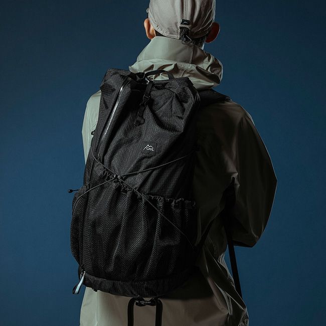 CAYL Mari Roll Top SM B-Grid grey ケイル ぬる マリ 