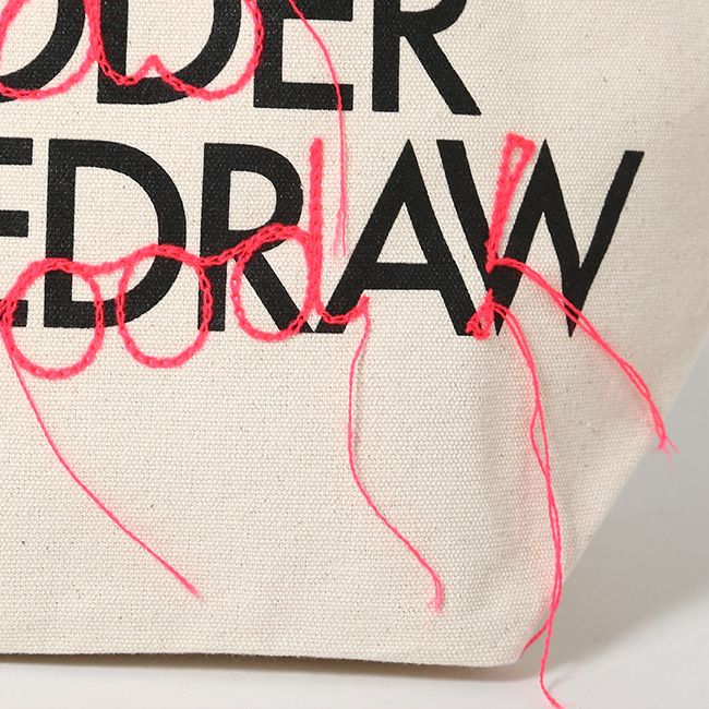 BRODER SMILEDRAW ブロダースマイルドロウ ロゴx刺繍ランチバッグ
