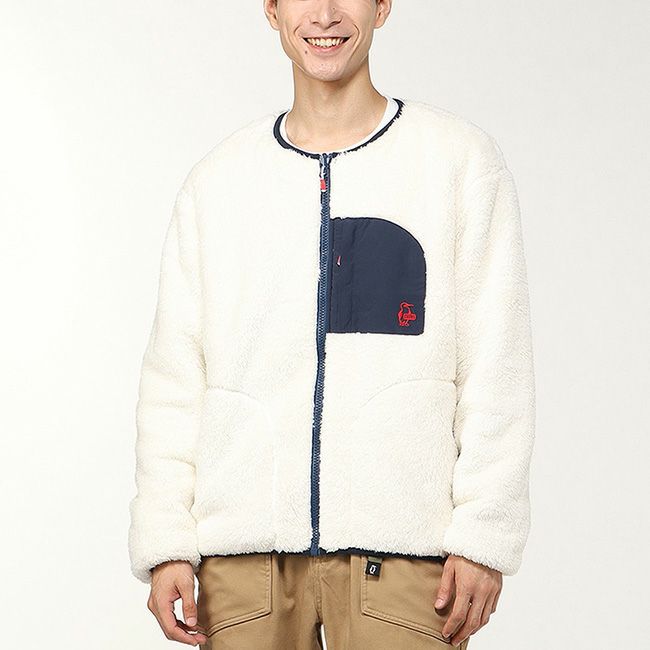 CHUMS チャムス エルモフリースリバーシブルブルゾン