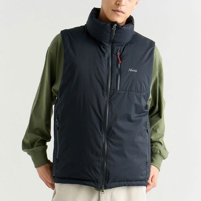 NANGA ナンガ オーロラテックススタンドカラーダウンベスト