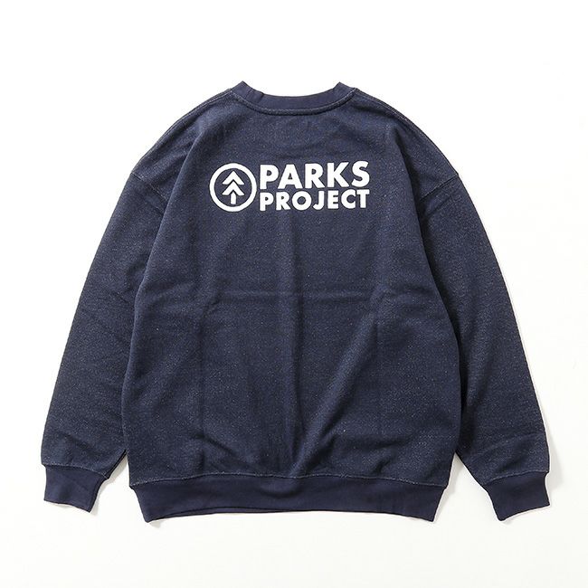 PARKS PROJECT パークスプロジェクト エコリッチスウェットロゴクルーネック