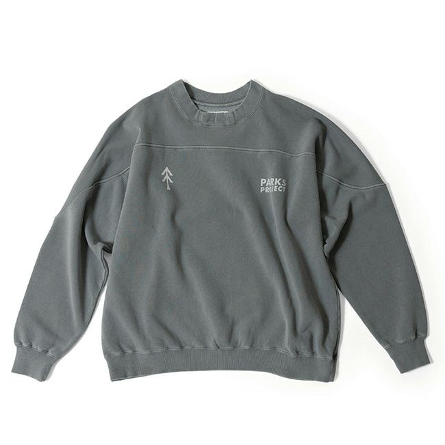 PARKS PROJECT パークスプロジェクト T/Cスウェットリーブイットベタークルー