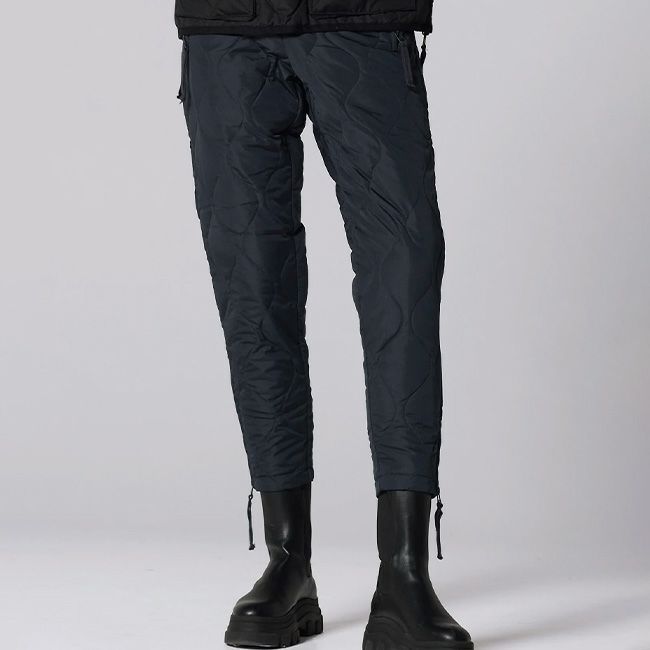 TAION タイオン ミリタリー ジップスリット ダウンパンツ【ウィメンズ】