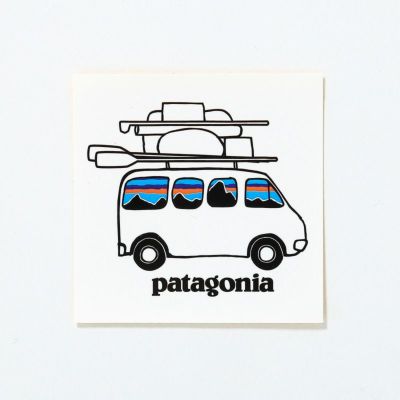 patagonia パタゴニア フィッツロイパドルバンステッカー