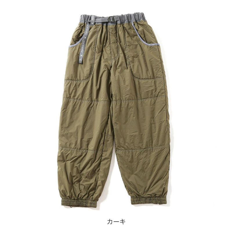 パンツ Eaphi FLUFFY SHORT PANTS and wander アンドワンダー オクタフラッフィーパンツ|SUNDAY