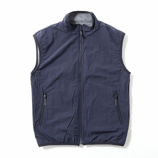 リバーシブルフリースベスト｜REVERSIBLE FLEECE VEST｜Gramicci