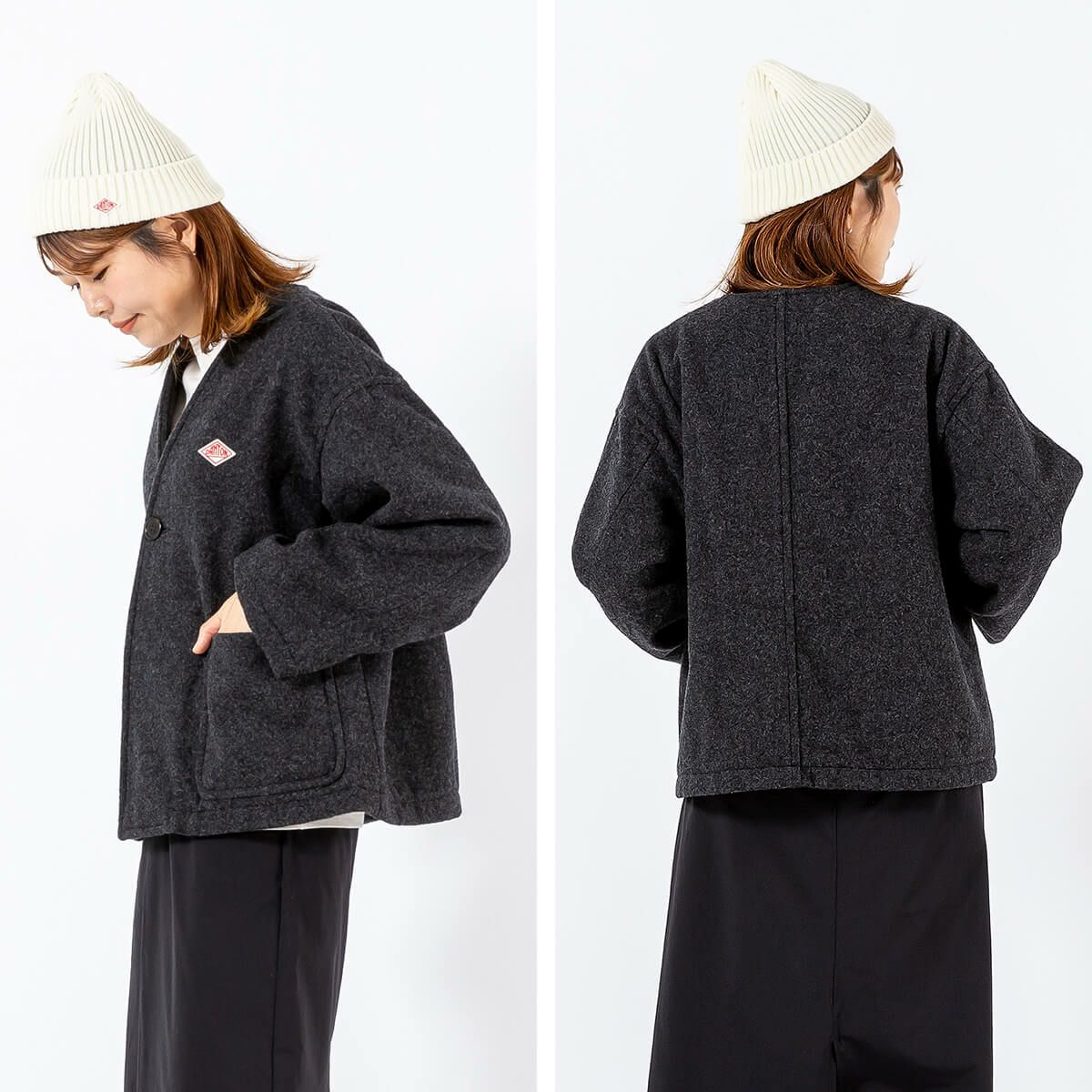 DANTON ダントン Vネックジャケット【ウィメンズ】｜SUNDAY MOUNTAIN