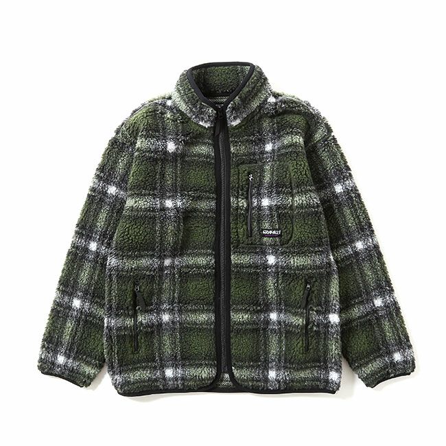 GRAMICCI グラミチ シャドウプレイドシェルパジャケット