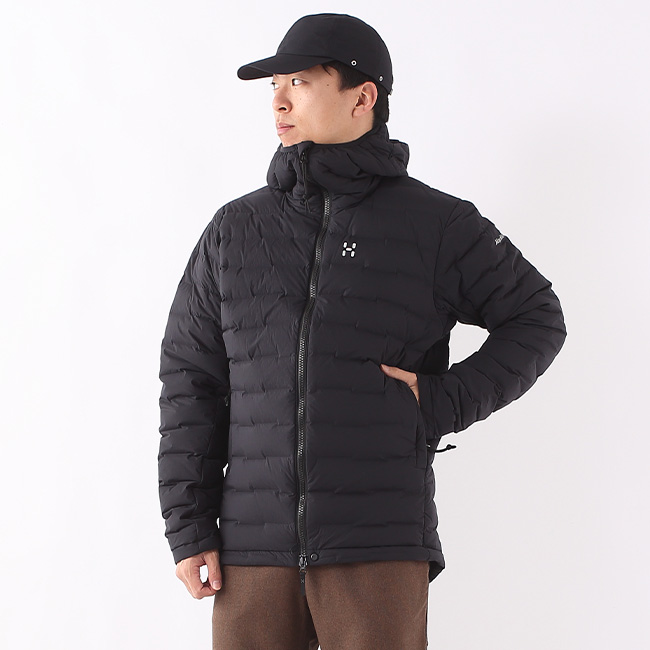 HAGLOFS ホグロフス スピッツダウンフードメンズ