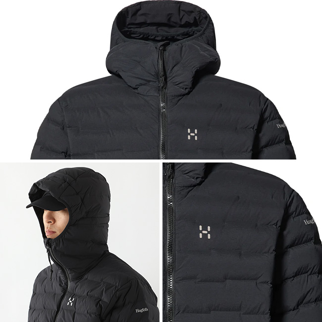 HAGLOFS ホグロフス スピッツダウンフードメンズ｜SUNDAY MOUNTAIN