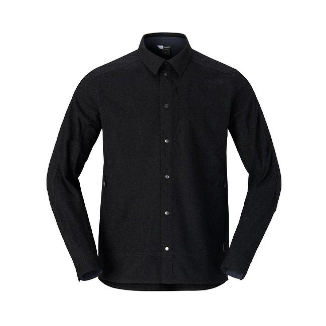 NORRONA ノローナ タモックウールプレーンシャツ メンズ