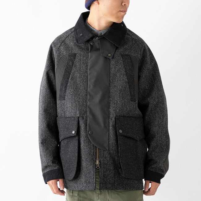 norbit / ジャケット/3/スウェード/マルチカラー/無地 norbit ノービット ムーンツイード3レイヤードジャケット｜SUNDAY