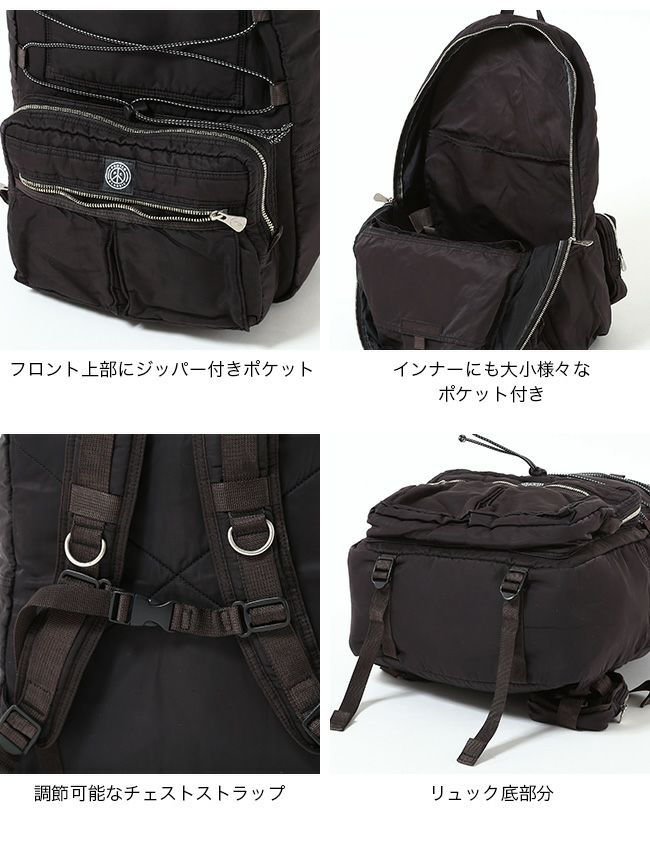ポータークラシック PORTER CLASSIC スーパーナイロンデイパックL SUPER NYLON DAYPACK L（スーパー ナイロン デイパック エル