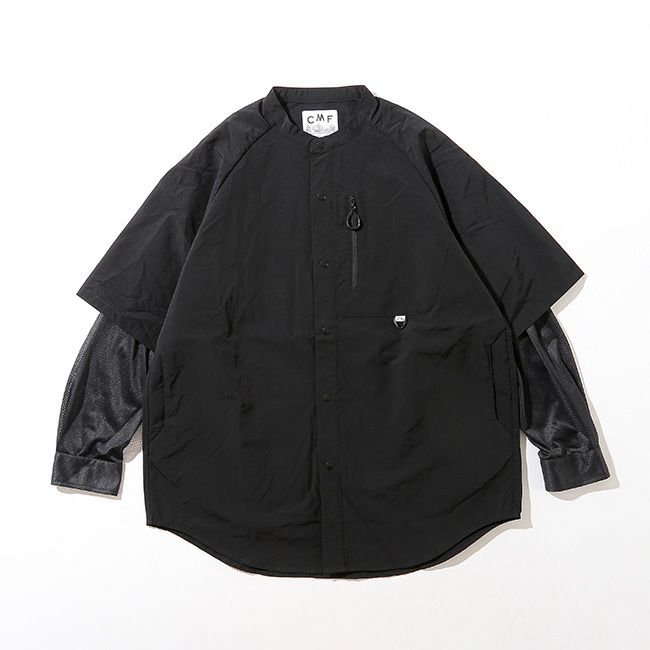 CMF OUTDOOR GARMENT コムフィアウトドアガーメント ノーカラーシャツ