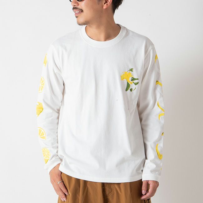 CHUMS チャムス チャムスレモンL/S Tシャツ