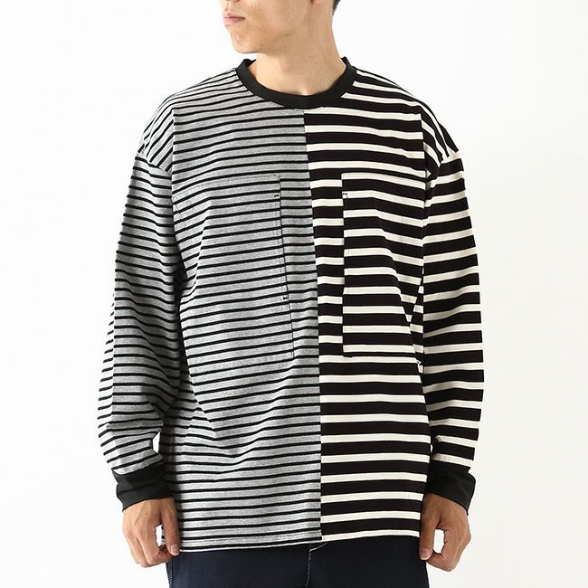CMF OUTDOOR GARMENT コムフィアウトドアガーメント ボーダーTEE L/S