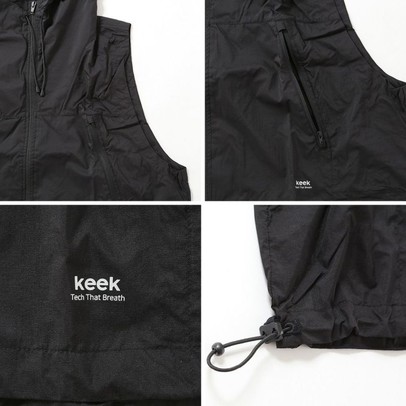 keek キーク ライトウェイトユーティリティベスト｜SUNDAY MOUNTAIN