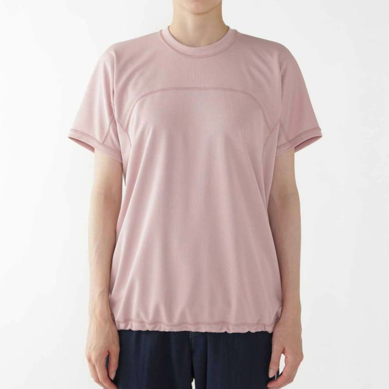 and wander アンドワンダー ドライジャージーSS T【ウィメンズ】 and wander アンドワンダー ドライジャージーSS T【ウィメンズ