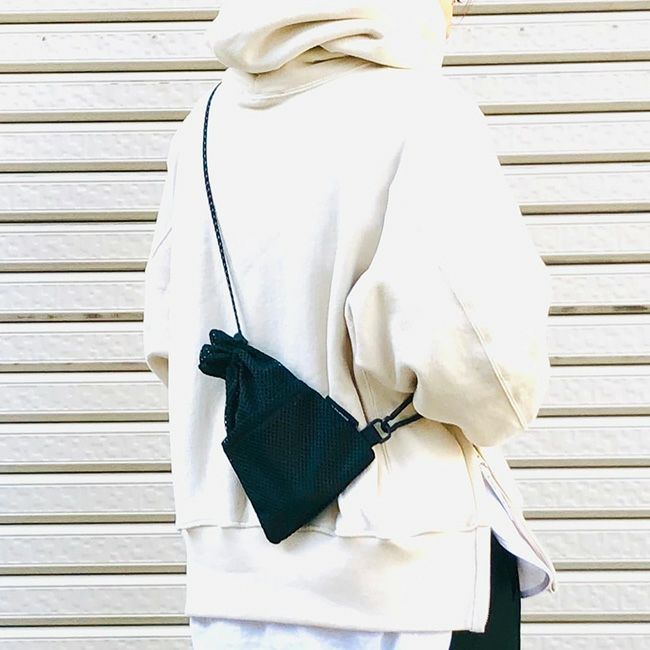 &NUT アンドナット ドローストリング サコッシュ S メッシュ