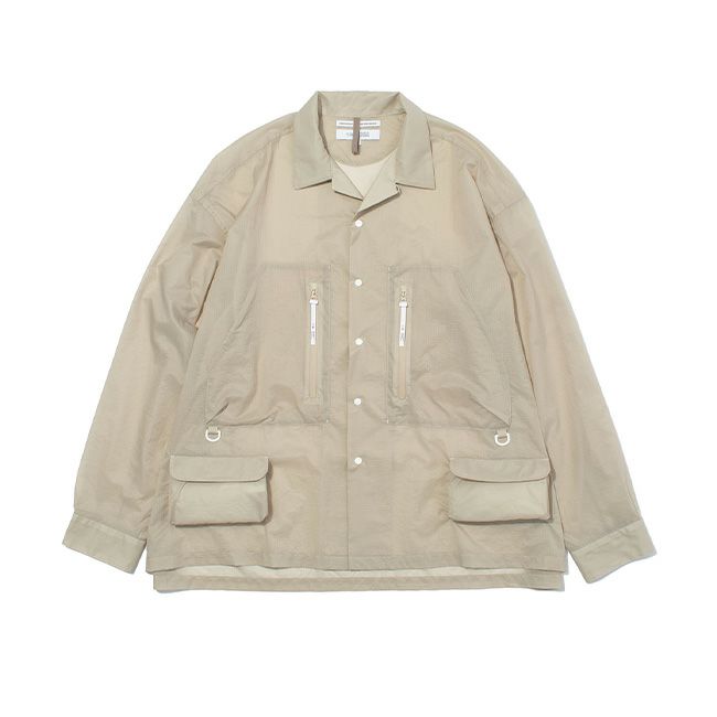 F/CE. エフシーイー 15Dナイロンリップストップシャツ