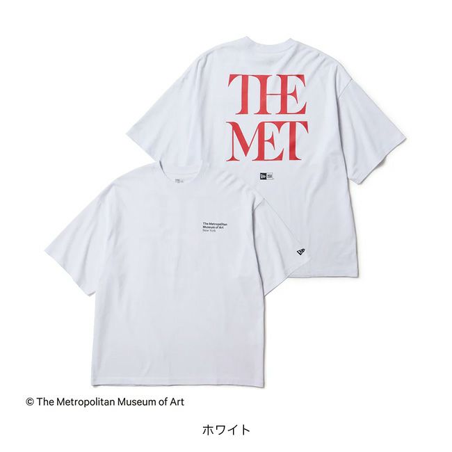 NEW ERA / ニューエラ　THE MET BACK LOGO TEE Amazon | [ニューエラ] THE MET BACK LOGO TH OS CT TEE メンズ
