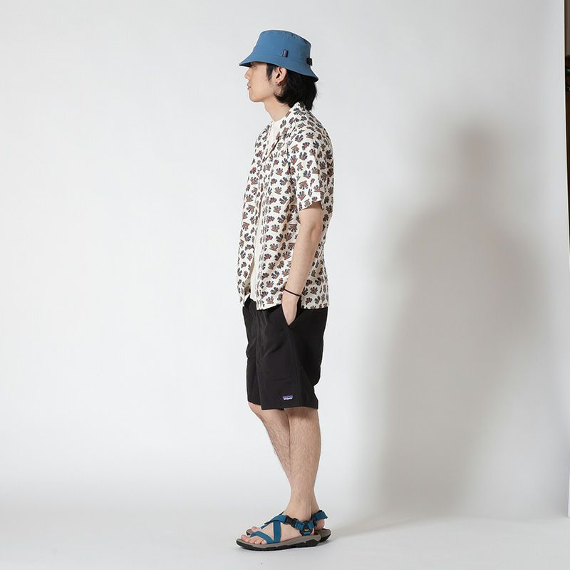 美品 パタゴニア タイダルスレッズキャンプシャツ ブラック 黒 L パタロハ patagonia パタゴニア タイダルスレッズキャンプシャツ メンズ