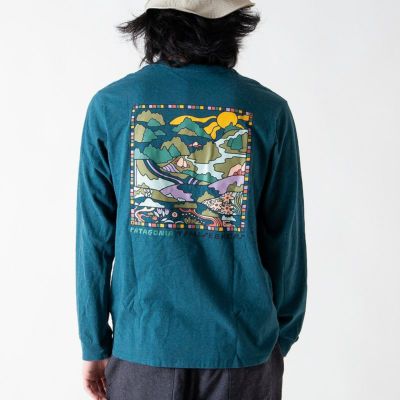 パタゴニア　LWドーン トゥダスクワイルド ライズクルー　メンズS patagonia パタゴニア LWユニティフィッツワイルドライズクルー