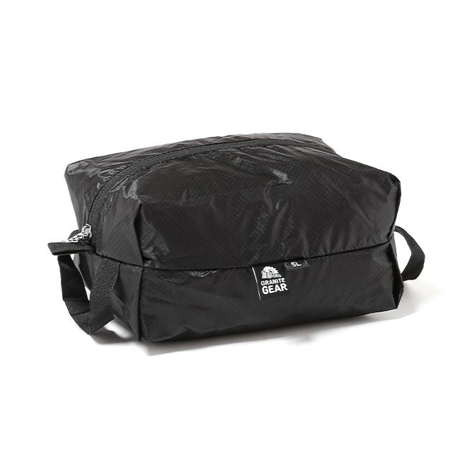 GRANITE GEAR グラナイトギア ブラックエアジップサック 5L