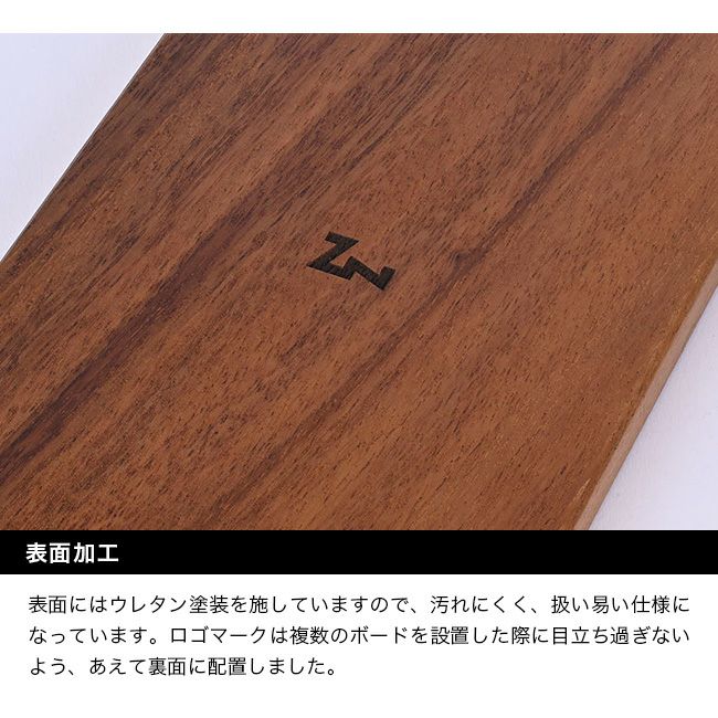 TOAD TABLE WOOD TOP BOARD 2pcs | PRODUCTS | ZANE ARTS