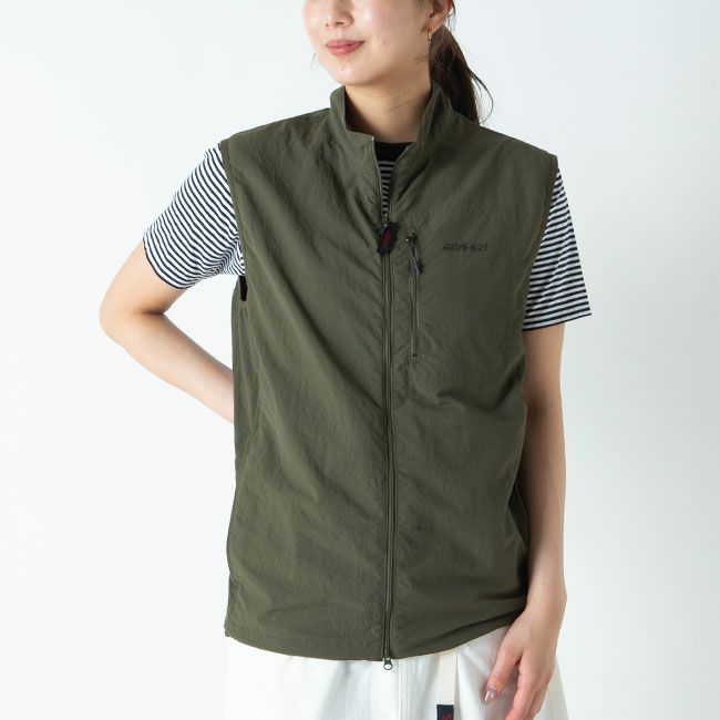 GRAMICHI／ユーティリティベスト ナイロンベスト｜NYLON VEST｜Gramicci｜グラミチ公式通販サイト