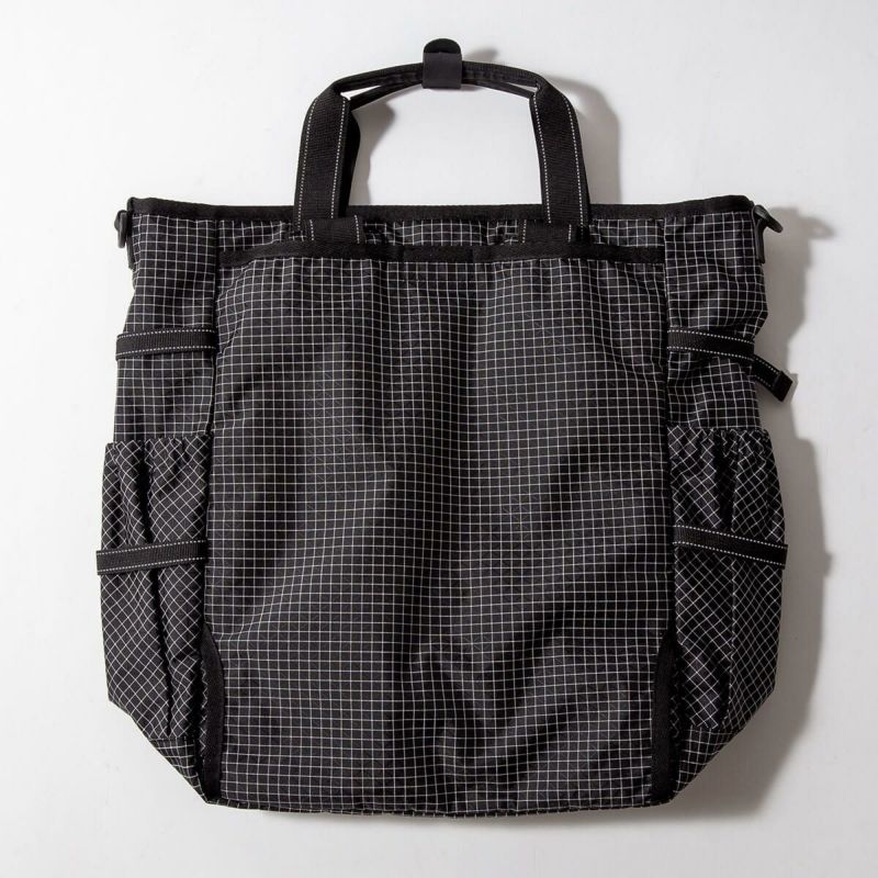 and wonder トートバッグバッグ　シャカシャカ 楽天市場】AND WANDER（アンドワンダー） シル トート バッグ