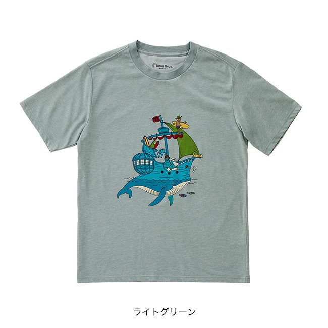 Teton Bros. ティートンブロス ホエールシップTee メンズ｜SUNDAY