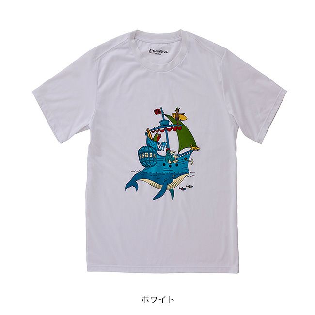 Teton Bros Tee ティートンブロス Teton Bros. ティートンブロス ホエールシップTee メンズ｜SUNDAY