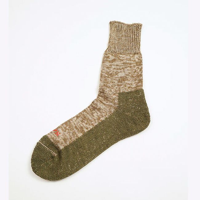 NIGEL CABOURN ナイジェルケーボン リネンコットンパイルソックス