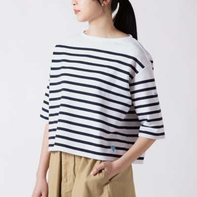 noak101様【美品】ＸＬ　ハーフトラックプロダクツ　ハーフＴ　ボーダー白×青 noak101様【美品】XL ハーフトラックプロダクツ ハーフT