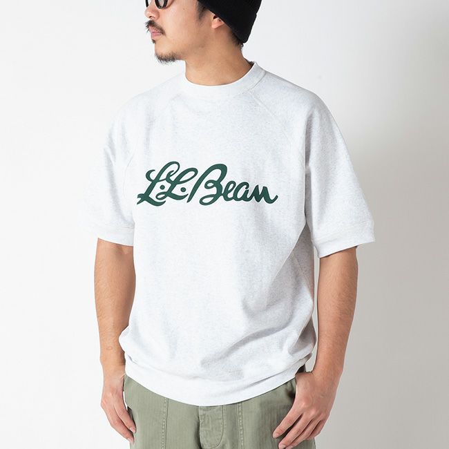 L.L.Bean JAPAN EDITION エルエルビーン ジャパン エディション ポーテージショートスリーブスウェットシャツ メンズ