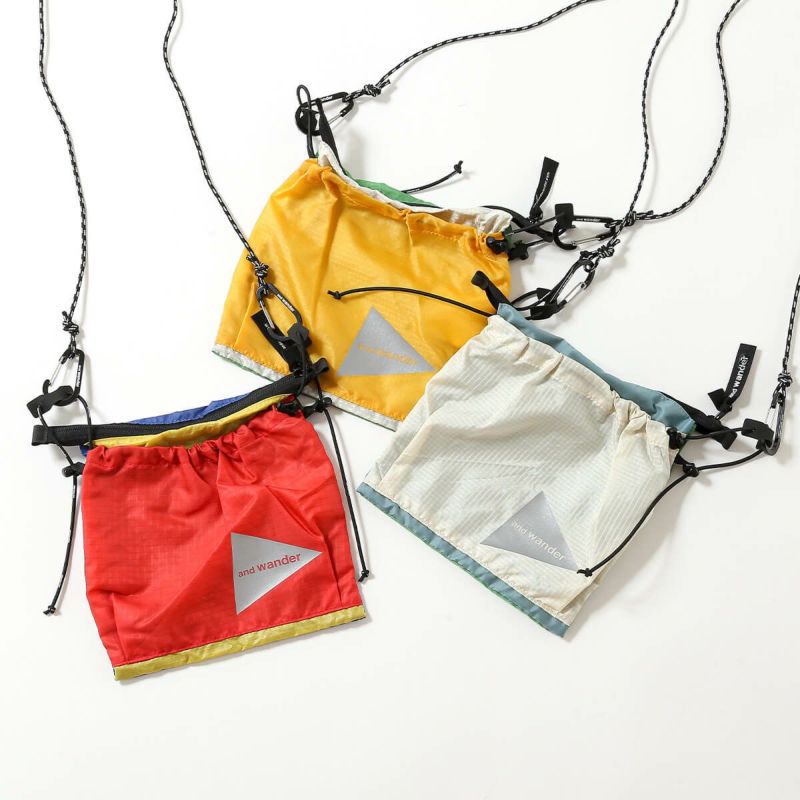and wander（アンドワンダー） / シルサコッシュ/UNISEX | YAMAP
