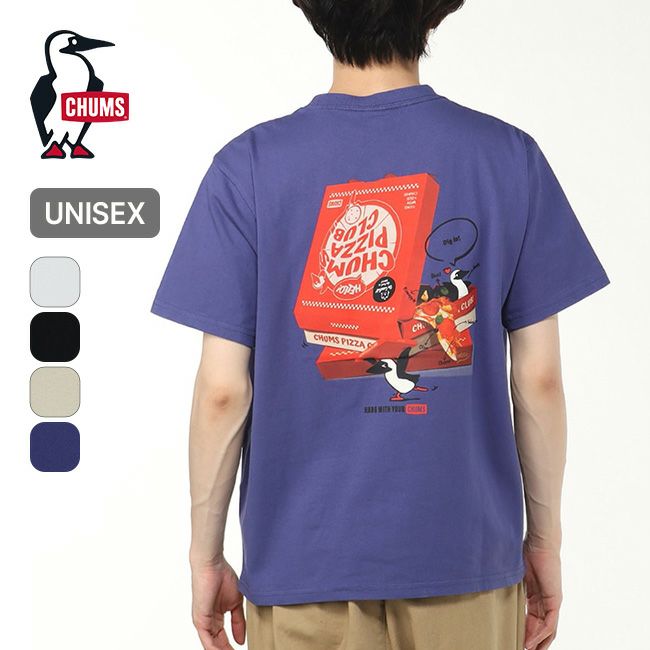 CHUMS チャムス チャムスピザボックスTシャツ