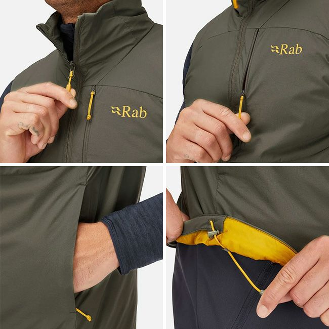 Rab ラブ ゼネアベスト メンズ｜SUNDAY MOUNTAIN｜サンデーマウンテン