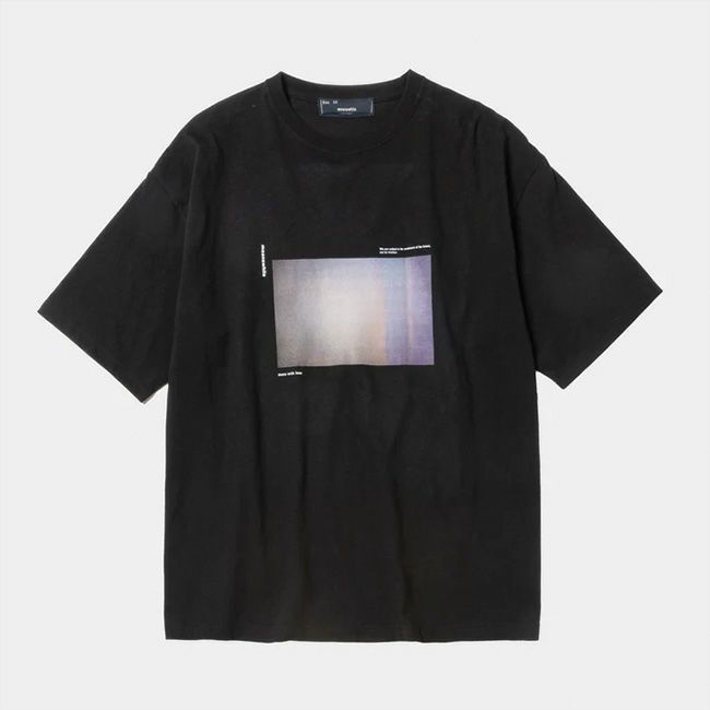 meanswhile ミーンズワイル アブストラクトフォトグラフTee