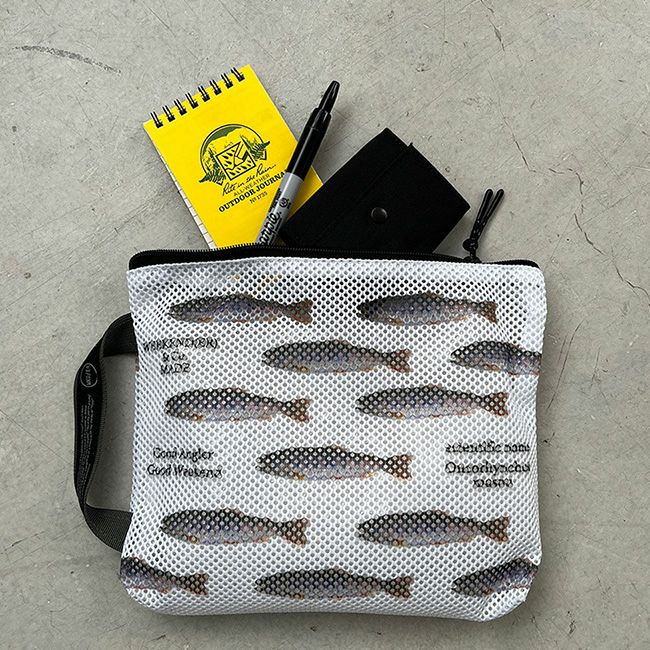 WEEKEND(ER) ウィークエンダー WKDメッシュジップバッグトゥーフィッシュ